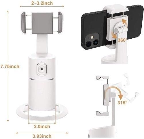 Cubot X19 Stand and Mount, Boxwave® [pivottrack360 Selfie Stand] מעקב פנים מעקב ציר עמד